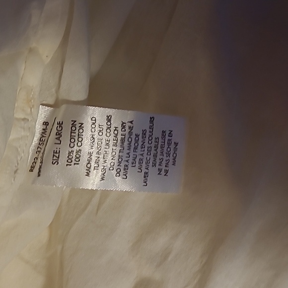 NWT* Solid & Striped* Ariel Eyelet Dress* Marshmallow* Off White* Sz L - Picture 7 of 7